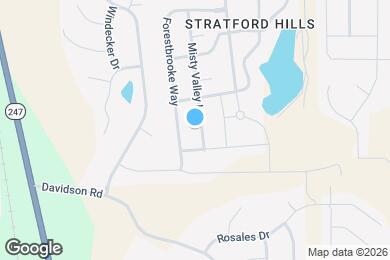 Map image of the property - 230 Misty Valley Ln
