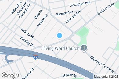 Map image of the property - 1734 Burnet Ave
