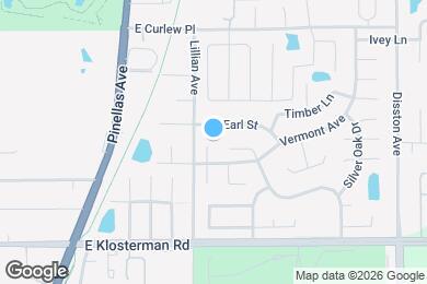 Map image of the property - 1395 Burnt Oak St