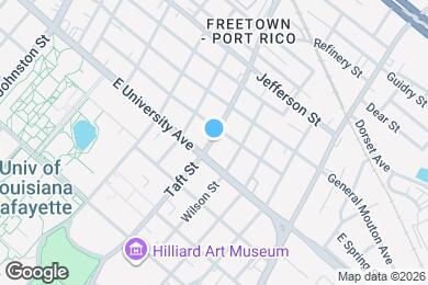 Map image of the property - 411 W Taft St