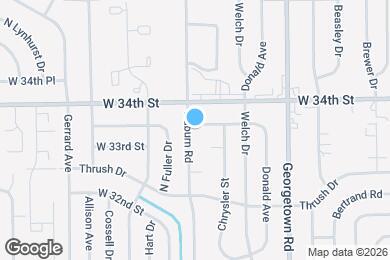 Map image of the property - 4953 W Deborah St