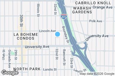 Map image of the property - 3949 1/2 32nd St