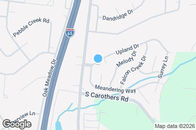 Map image of the property - 2002 Upland Dr