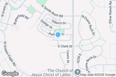 Map image of the property - 4047 E Ofallons Way