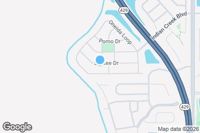 Map image of the property - 8084 Santee Dr