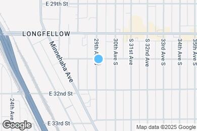 Map image of the property - 3111 29th Ave S