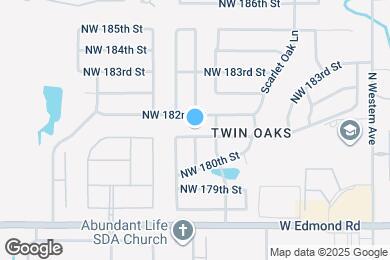 Map image of the property - 1513 NW 181st St
