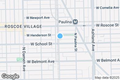 Map image of the property - 3311 N Ravenswood Ave