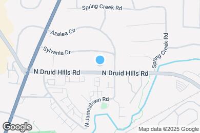 Map image of the property - 3194 N Druid Hills Rd