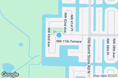 Map image of the property - 4213 NW 11th Terrace