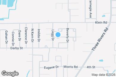 Map image of the property - 1005 Debra Dr