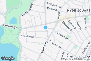 Map image of the property - 407 S Huntington Ave