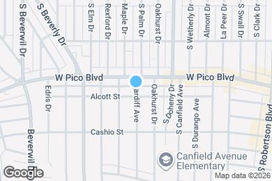 Map image of the property - 1417 Cardiff Ave