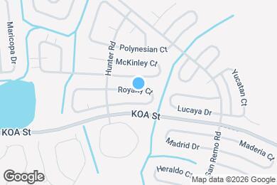 Map image of the property - 671 Royalty Ct