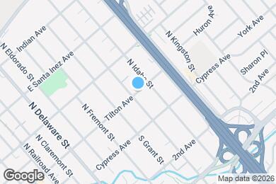 Map image of the property - 1006 Tilton Ave