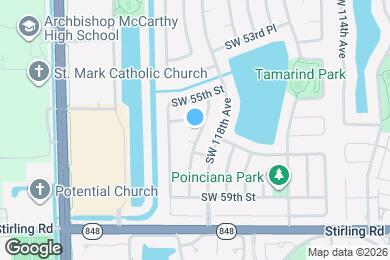 Map image of the property - 5620 SW 119th Ave