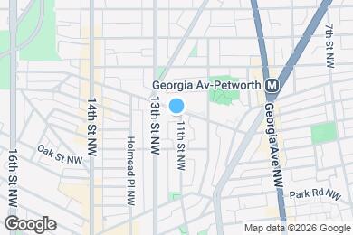 Map image of the property - 3646 11th St NW