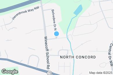 Map image of the property - 340 Belvedere Dr NW