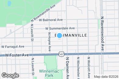 Map image of the property - 2025 W Berwyn Ave