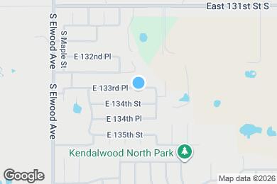 Map image of the property - 13332 S Poplar St