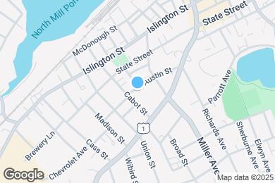 Map image of the property - 170 Austin St