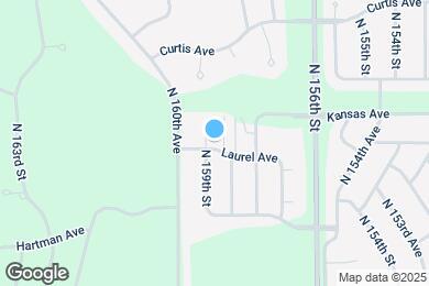 Map image of the property - 5901 N 159th Cir