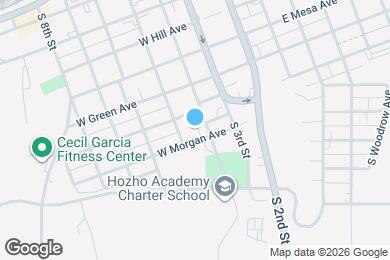 Map image of the property - 402 W Morgan Ave