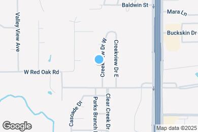 Map image of the property - 111 Creekview Dr W
