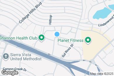Map image of the property - Sedona Ranch Apartments