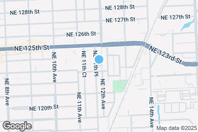 Map image of the property - 12325 NE 11th Pl