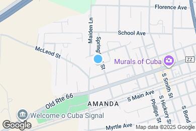 Map image of the property - 1138 West End Dr