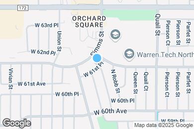 Map image of the property - 11433 W 61st Pl