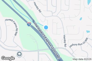 Map image of the property - 4459 Hamby Pond Pl