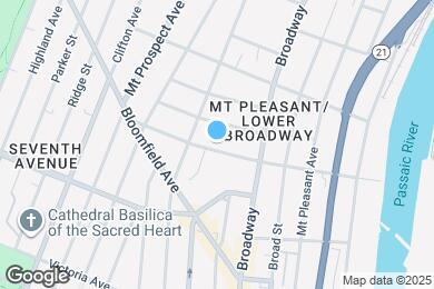 Map image of the property - 101 4th Ave