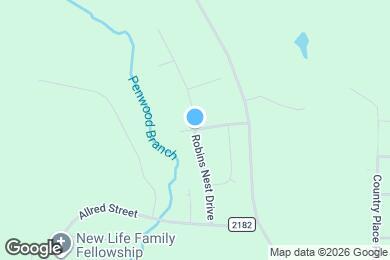 Map image of the property - 1681 Robins Nest Drive
