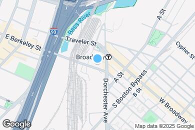 Map image of the property - 141 Dorchester Ave
