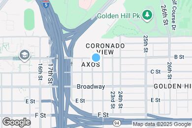 Map image of the property - 1145 21st St