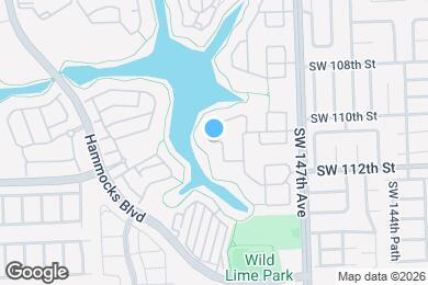 Map image of the property - 14835 SW 111th Ter