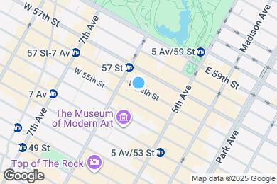 Map image of the property - WEST 56 STREET