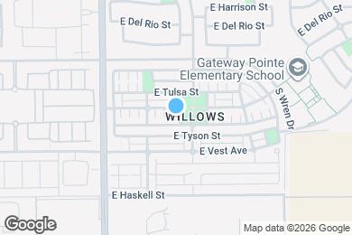 Map image of the property - 4151 E Oakland St