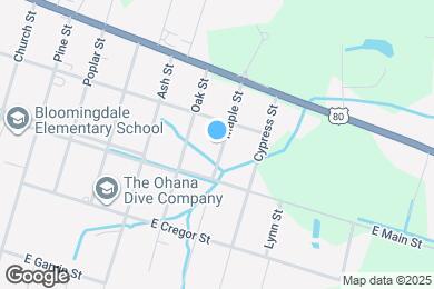 Map image of the property - 105 Maple St