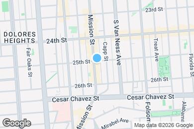 Map image of the property - 2903 Mission St