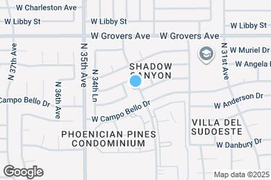Map image of the property - 17446 N 34th Ave