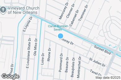 Map image of the property - 705 Vouray Dr