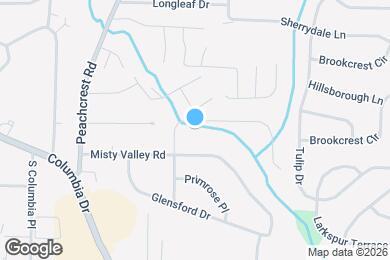 Map image of the property - 3459 Brookfield Ln