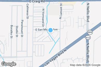 Map image of the property - 4836 Vista Sandia Way