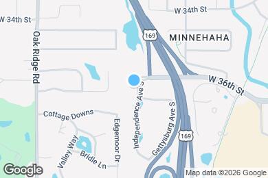 Map image of the property - 3620 Independence Ave S