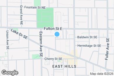 Map image of the property - 36 Dwight Ave SE