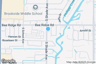 Map image of the property - 3929 S Shade Ave