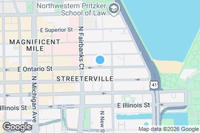 Map image of the property - 342 E Ontario St